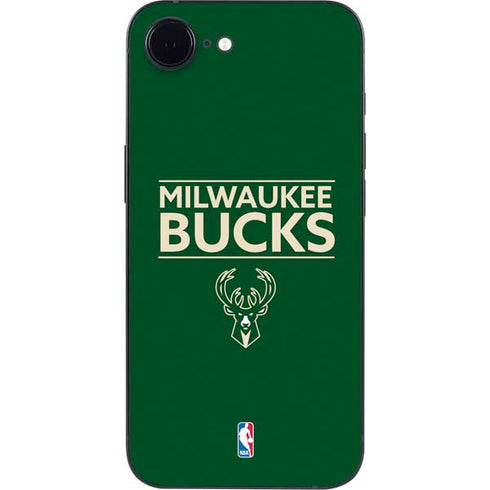 NBA Milwaukee Bucks Standard - Green iPhone 16e Skin